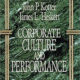 Book jacket of Corporate Culture and performance